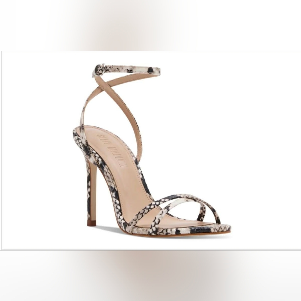 Steve Madden Jypsey Women's Shoes Natural Snake: 6.5 M, Leather